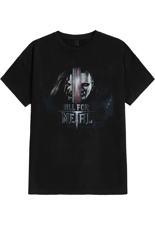All For Metal Legendes Cover T-Shirt schwarz L